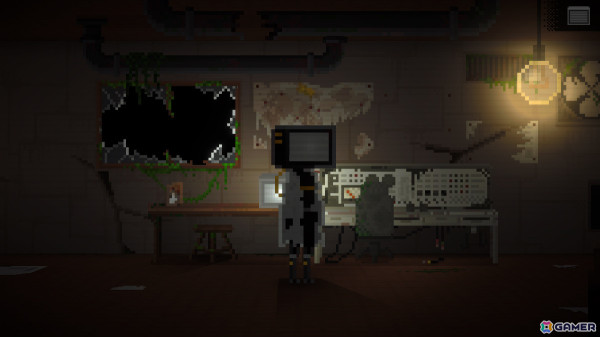 記憶を失くしたロボットが“愛”を知るドット絵ADV「人のいない世界に」のSteamページが公開の画像8