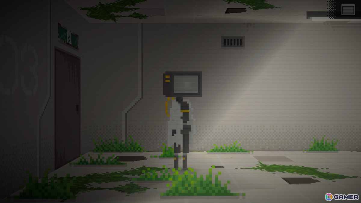 記憶を失くしたロボットが“愛”を知るドット絵ADV「人のいない世界に」のSteamページが公開の画像