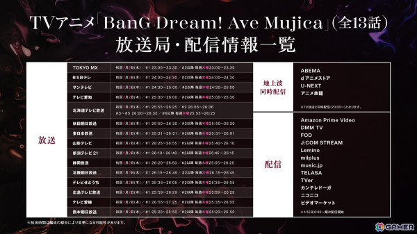 Ave Mujica 4th LIVE「Adventus」が開催！TVアニメ「BanG Dream! Ave Mujica」1話の先行上映＆サプライズでオープニングテーマ「KiLLKiSS」を披露の画像10