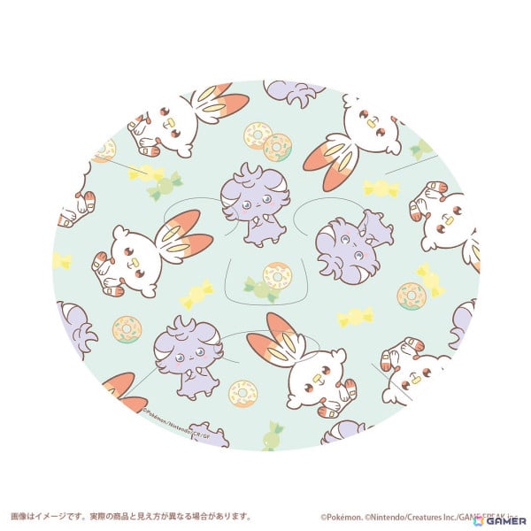 ピカチュウ＆ピチューなどのキャラクターがデザインされたフェイスマスク「Lovisia ポケピースフェイスマスク」が12月18日に発売！の画像