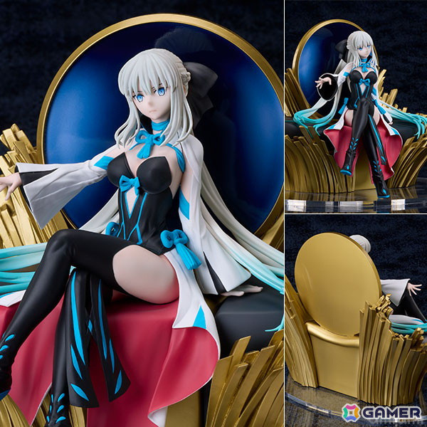 FGO」よりモルガンがノンスケールフィギュアで登場！宝具演出時の玉座