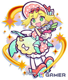 「ぷよクエ」11周年記念キャラクター人気投票であか属性1位の「ルルー」、2位の「アミティ」、3位の「りんご」が特別なコスチュームで登場！の画像8