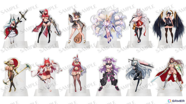 「ラストオリジン」オリジナルグッズとヴィレヴァンコラボグッズがコミックマーケット105にて販売！可愛いアイテムからセクシーなものまで幅広く展開の画像7