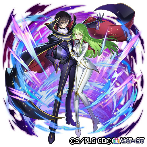 「逆転オセロニア」でアニメ「コードギアス 反逆のルルーシュ」とのコラボが12月19日より開催！ログインで「［契約］C.C.（A＋）」がもらえるの画像