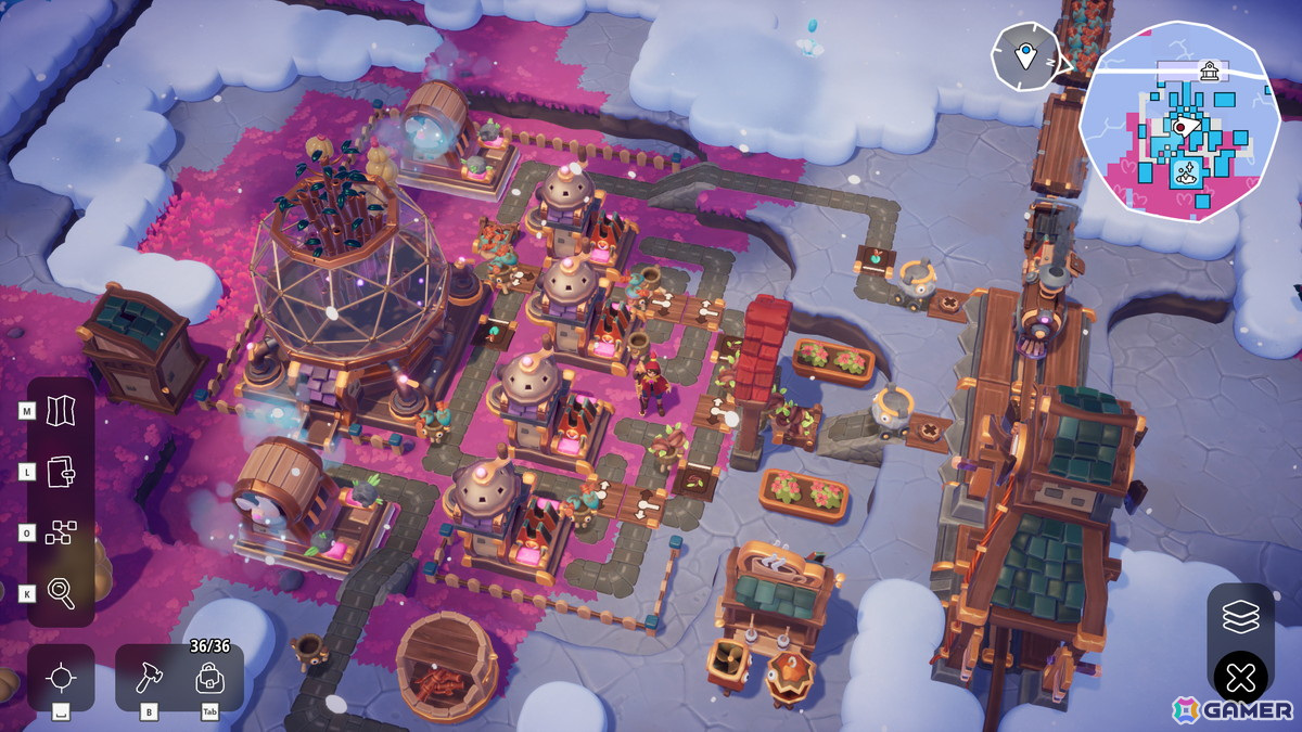 「Oddsparks: An Automation Adventure」アップデート「Hot ＆ Cold」が配信！火山洞窟と氷河高地が追加の画像
