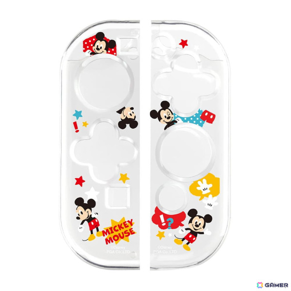 ミッキーマウスやトイ・ストーリーのキャラクターが描かれたSwitch用