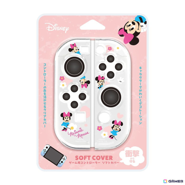 ミッキーマウスやトイ・ストーリーのキャラクターが描かれたSwitch用