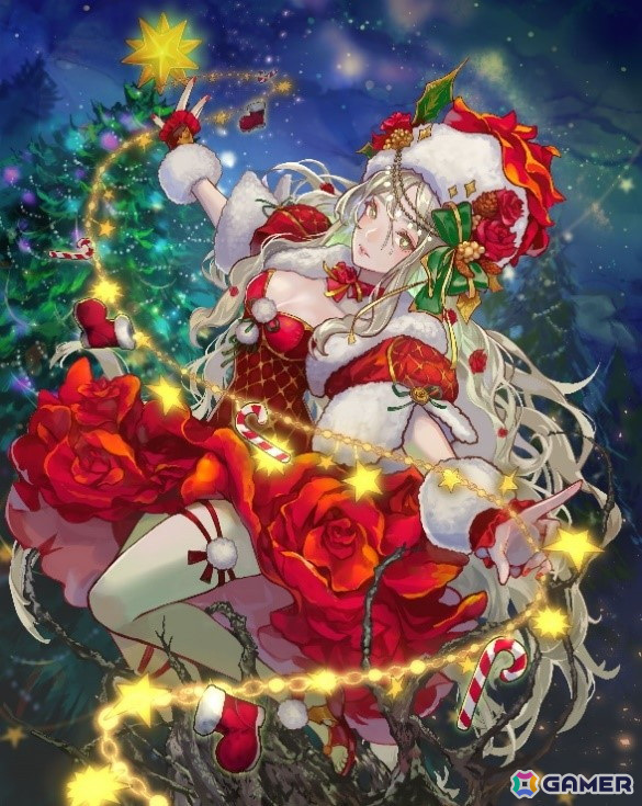 「チェンクロ」クリスマス衣装のローザ(CV:高木友梨香)とセレステ(CV:川澄綾子)が「精霊島の初雪聖夜」支援フェスに登場!の画像