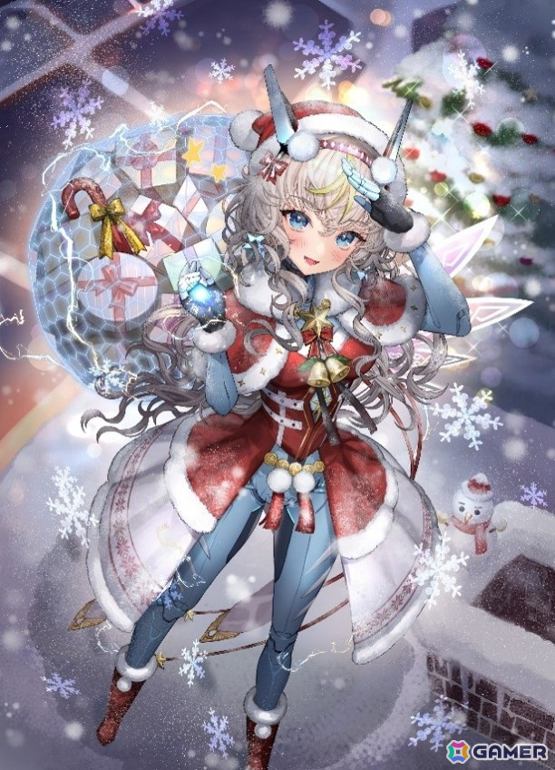 「チェンクロ」クリスマス衣装のローザ(CV:高木友梨香)とセレステ(CV:川澄綾子)が「精霊島の初雪聖夜」支援フェスに登場!の画像