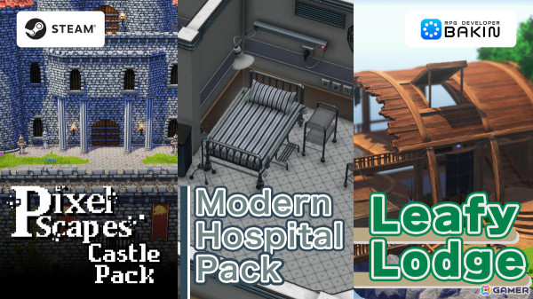 「RPG Developer Bakin」バトル強化＆VRM対応の大型アップデートが実施！Modern Hospital Packなど3つのDLCも登場の画像2