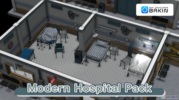「RPG Developer Bakin」バトル強化＆VRM対応の大型アップデートが実施！Modern Hospital Packなど3つのDLCも登場の画像6