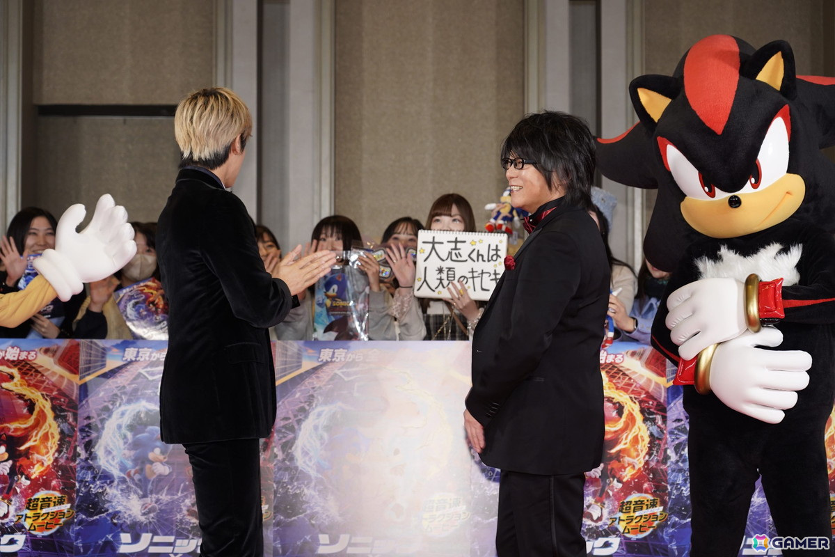 「ソニック × シャドウ TOKYO MISSION」ジャパンプレミアのイベントレポートが公開!ソニック役・中川大志さんとシャドウ役・森川智之さんが登壇の画像