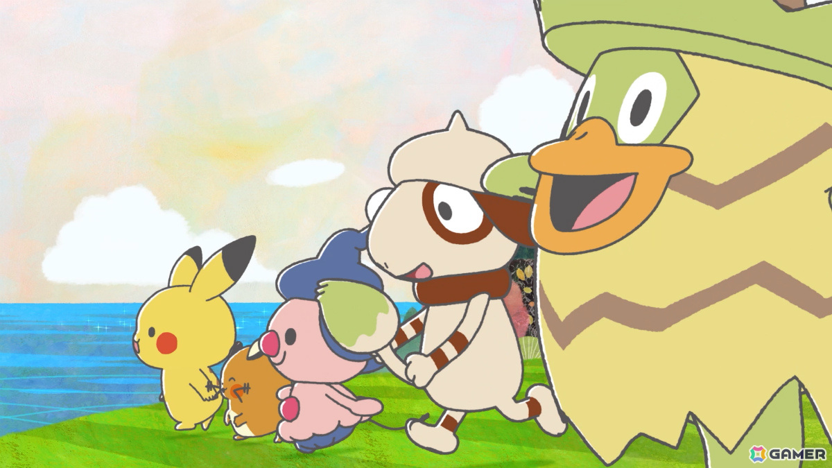 ポケモン公式ベビーブランド「モンポケ」初のショートアニメシリーズが2025年2月19日よりポケモンKidsTVで公開!の画像