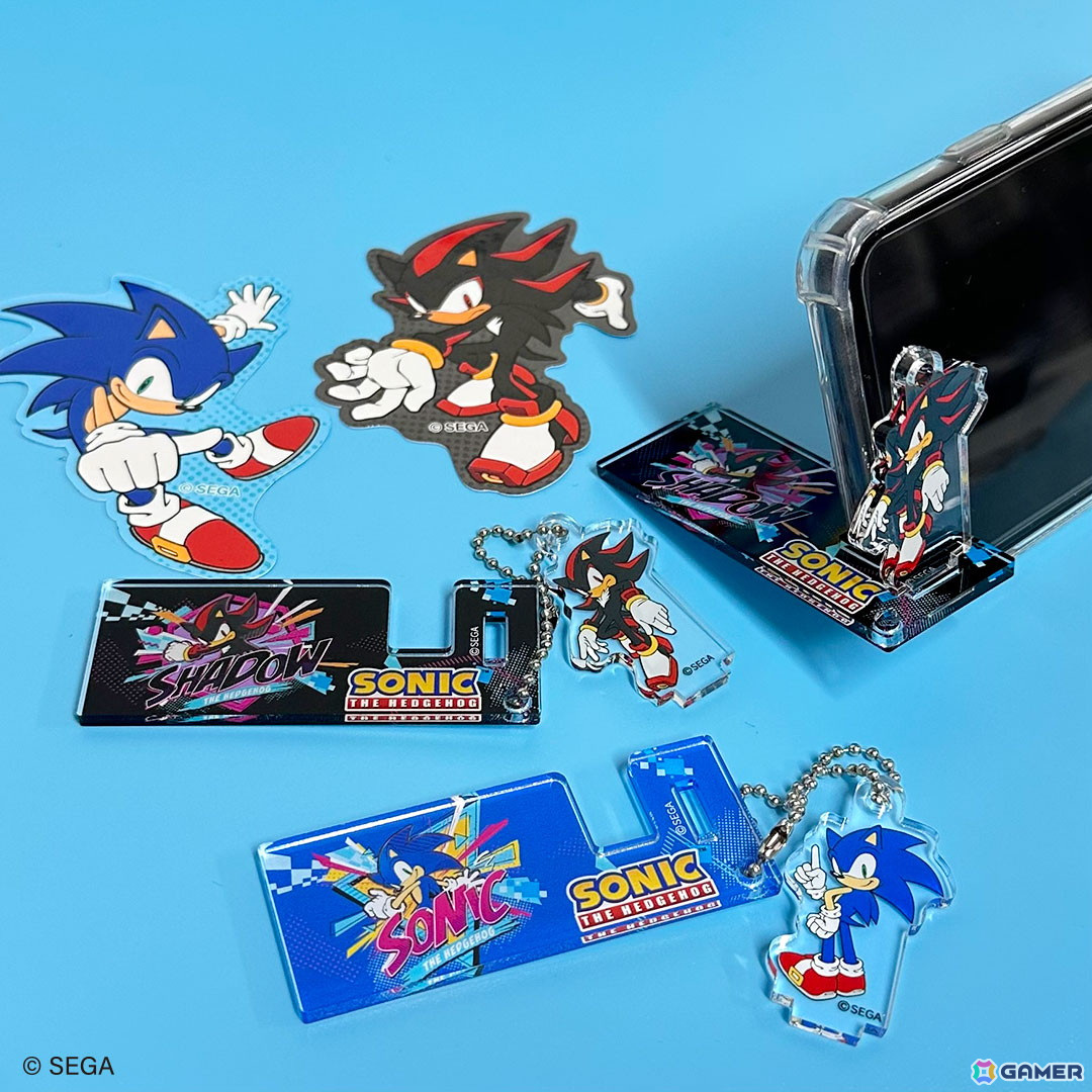 「ソニック」とサンキューマートのコラボ雑貨が12月27日より順次販売!映画公開記念の「ソニック×シャドウ」アイテムがアメコミ風デザインで登場の画像