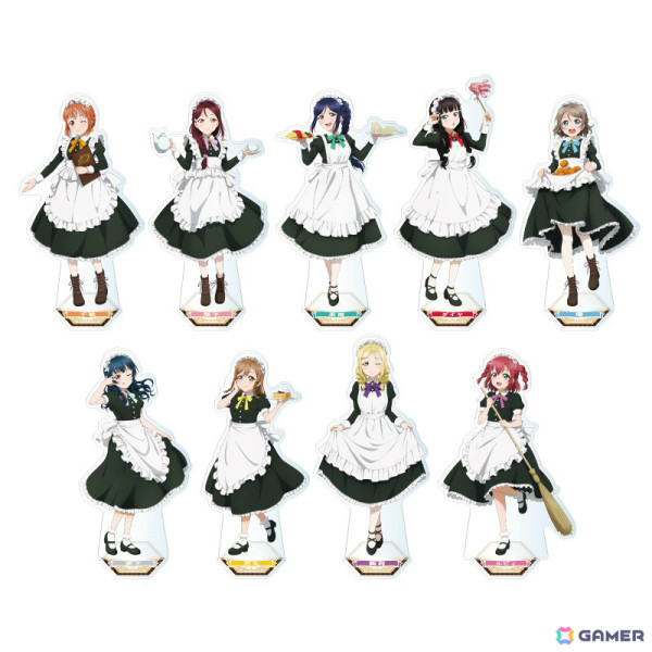 「ラブライブ！サンシャイン!!」とGiGOのコラボカフェが12月28日より開催！お給仕衣装に身を包んだAqoursの描きおろしグッズが登場の画像10