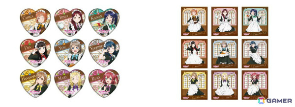 「ラブライブ！サンシャイン!!」とGiGOのコラボカフェが12月28日より開催！お給仕衣装に身を包んだAqoursの描きおろしグッズが登場の画像11