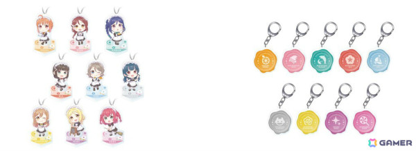 「ラブライブ！サンシャイン!!」とGiGOのコラボカフェが12月28日より開催！お給仕衣装に身を包んだAqoursの描きおろしグッズが登場の画像12