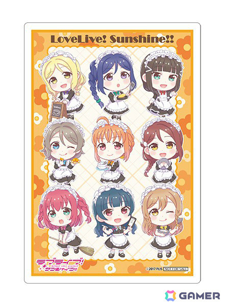 「ラブライブ！サンシャイン!!」とGiGOのコラボカフェが12月28日より開催！お給仕衣装に身を包んだAqoursの描きおろしグッズが登場の画像15