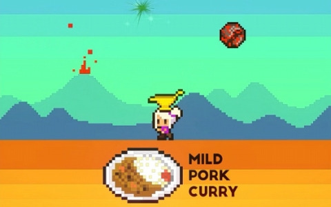 空から降ってくるスパイスを集めてカレーを作るカジュアルアクション「カレーのおひめさま GOLD」が2025年内に配信！