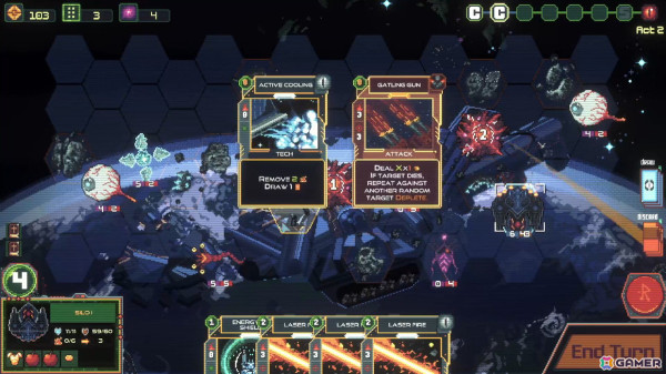 科学とコズミックホラー要素が融合したデッキ構築型SLG「Starless Abyss」のベータテストが開始！日本語にも対応の画像11