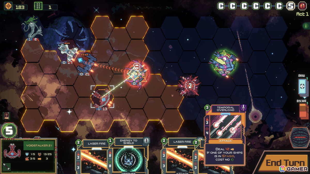 科学とコズミックホラー要素が融合したデッキ構築型SLG「Starless Abyss」のベータテストが開始!日本語にも対応の画像