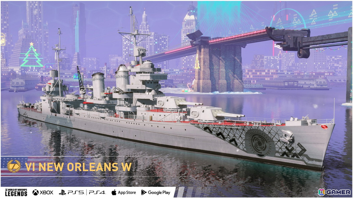 「World of Warships: Legends」レジェンダリー艦艇やアドベントカレンダーなどを追加するアップデートが実施！の画像