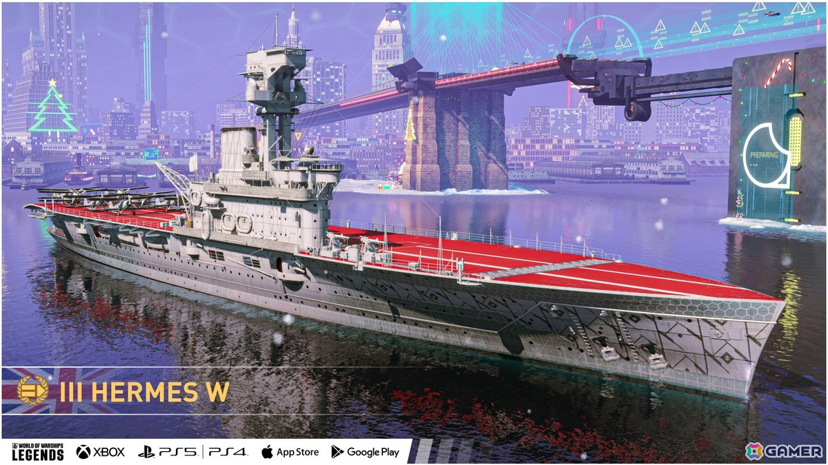 「World of Warships: Legends」レジェンダリー艦艇やアドベントカレンダーなどを追加するアップデートが実施！の画像