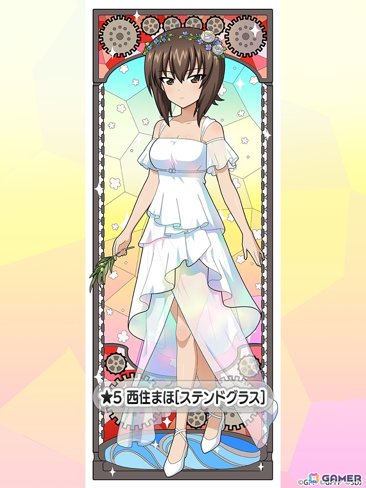 ガールズ＆パンツァー 戦車道大作戦！」ステンドグラス衣装の西住まほ