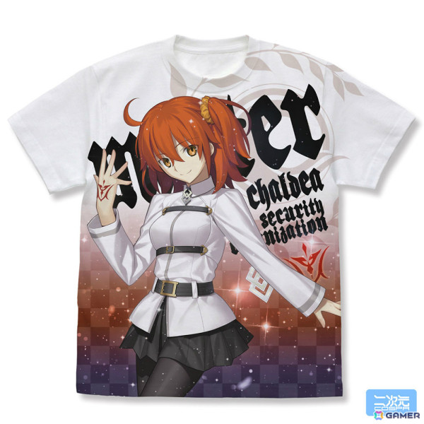 「FGO」マスター/主人公（女）のフルグラフィックTシャツなどの新作グッズがコミケ105 GEE!STOREブースで先行販売！の画像1