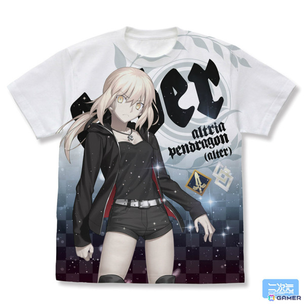 「FGO」マスター/主人公（女）のフルグラフィックTシャツなどの新作グッズがコミケ105 GEE!STOREブースで先行販売！の画像2