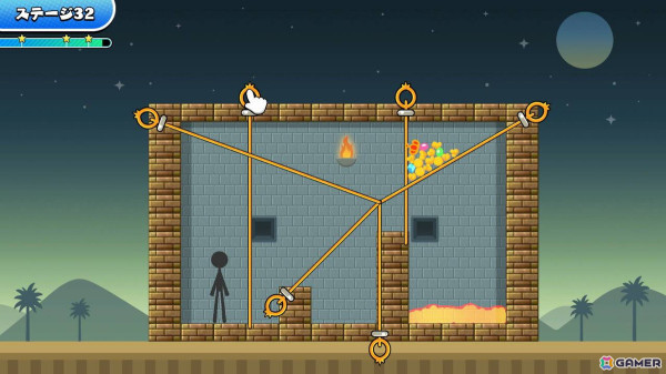 「どこかで見たあのゲームたちを棒人間で作ってみたけれど、果たしてあなたはクリアできるのか？1+2」が発売！全10種類、合計500ステージの“あのゲー”を収録の画像