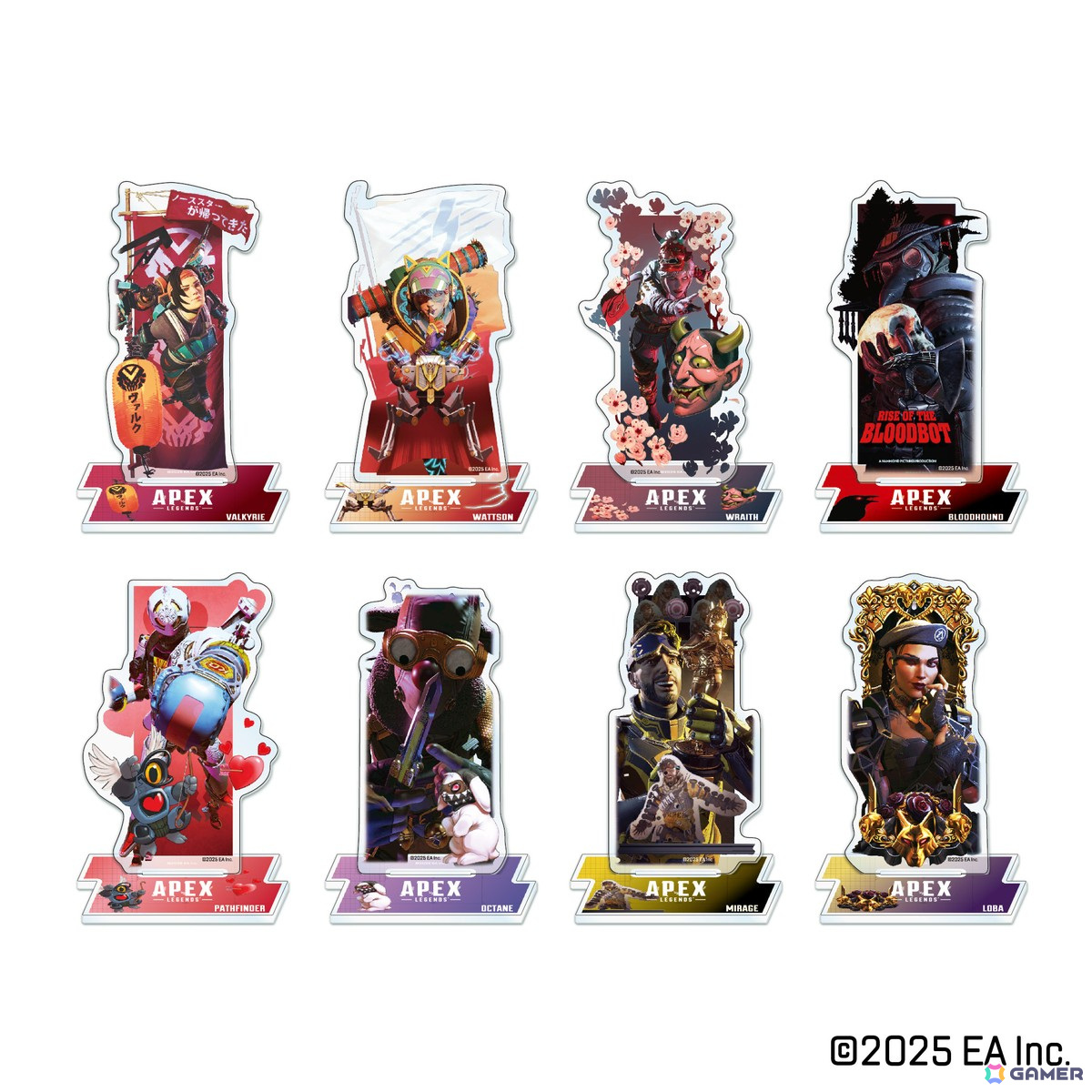 「Apex Legends」のバナーアクリルスタンド、クリアマルチケース、トートバッグなどの新グッズが2025年4月下旬より順次発売!の画像