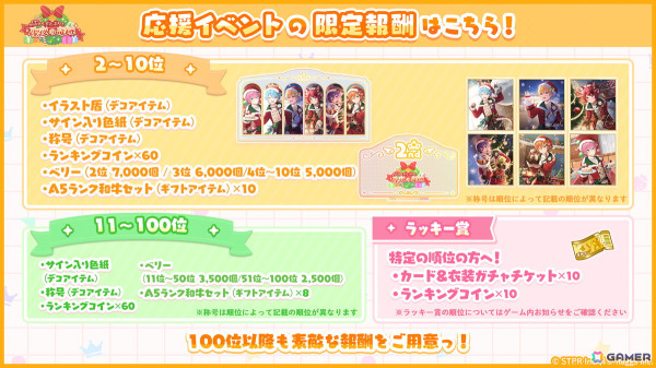 「すとぷりWith!!」でイベント「メリークリスマス！すとぷりと聖夜の奇跡 応援イベント」が開催！新★3カードでクリスマス衣装の莉犬さんとさとみさんが登場の画像6