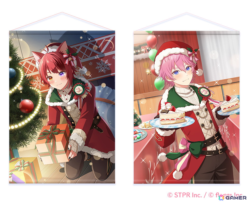 「すとぷりWith!!」でイベント「メリークリスマス!すとぷりと聖夜の奇跡 応援イベント」が開催!新★3カードでクリスマス衣装の莉犬さんとさとみさんが登場の画像