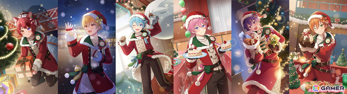 「すとぷりWith!!」でイベント「メリークリスマス!すとぷりと聖夜の奇跡 応援イベント」が開催!新★3カードでクリスマス衣装の莉犬さんとさとみさんが登場の画像
