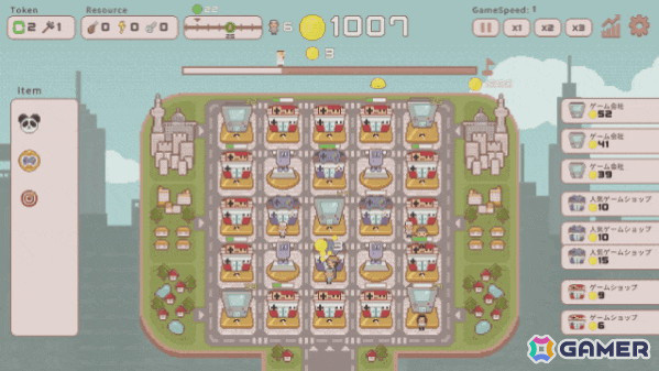 さまざまな施設を組み合わせて稼げる街を目指すローグライトゲーム「超増税都市」が2025年1月30日に配信！の画像