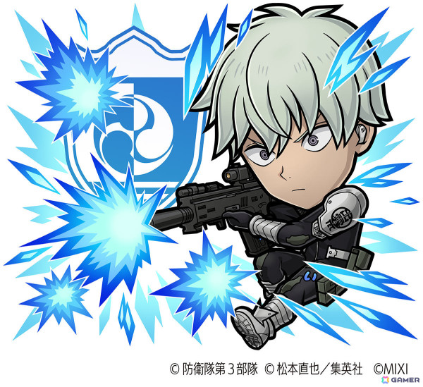 「コトダマン」とアニメ「怪獣8号」の初コラボが12月25日より開催！カフカやレノ、キコル、ミナ＆宗四郎などが登場の画像3