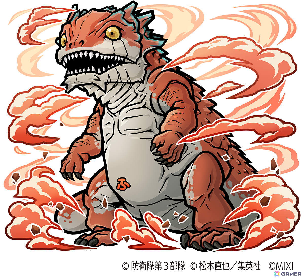 「コトダマン」とアニメ「怪獣8号」の初コラボが12月25日より開催!カフカやレノ、キコル、ミナ&宗四郎などが登場の画像