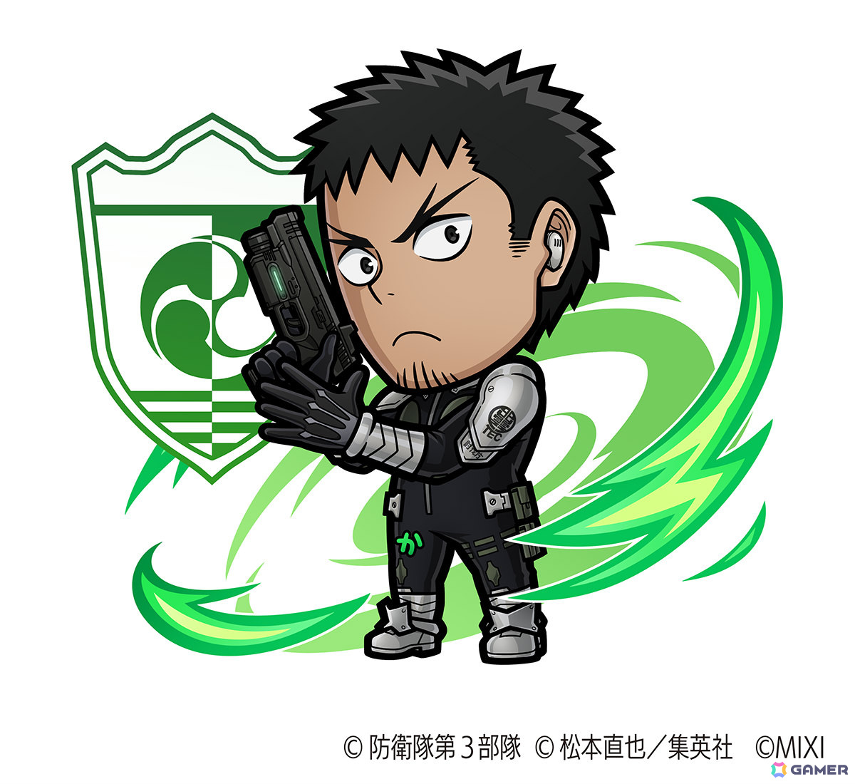 「コトダマン」とアニメ「怪獣8号」の初コラボが12月25日より開催!カフカやレノ、キコル、ミナ&宗四郎などが登場の画像