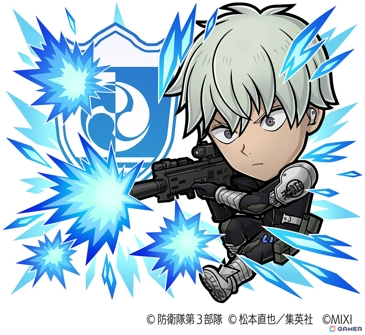 「コトダマン」とアニメ「怪獣8号」の初コラボが12月25日より開催!カフカやレノ、キコル、ミナ&宗四郎などが登場の画像