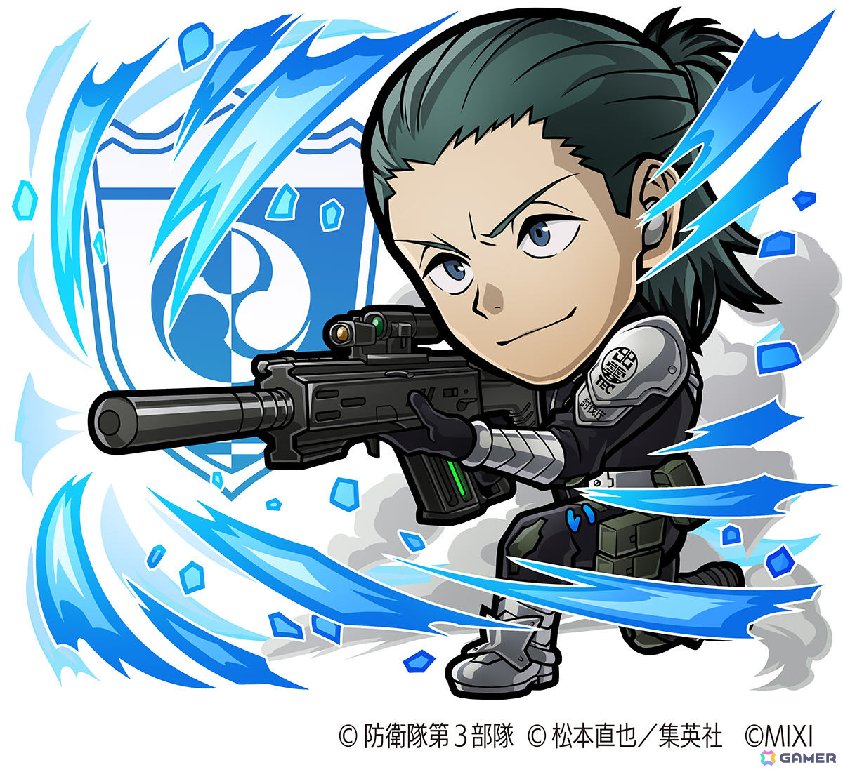 「コトダマン」とアニメ「怪獣8号」の初コラボが12月25日より開催!カフカやレノ、キコル、ミナ&宗四郎などが登場の画像