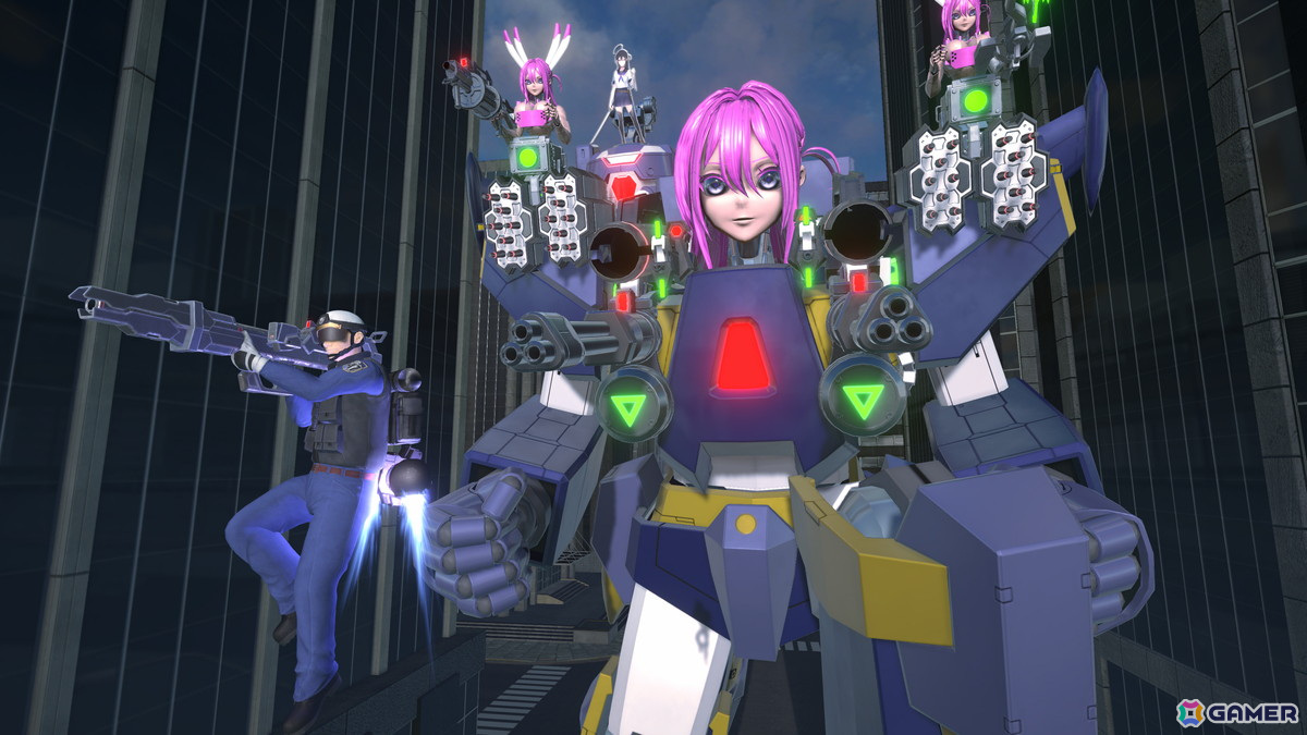 「CUSTOM MECH WARS -カスタムメックウォーズ-」発売1周年を記念して新頭パーツ「ガールヘッドB」が配信！80％OFFセールも実施中の画像