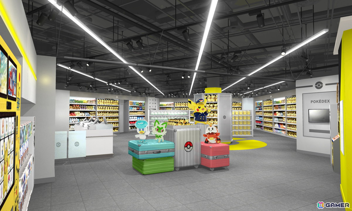 「ポケモンストア 成田空港店」が2025年1月27日にリニューアルオープン!成田空港第1旅客ターミナル 南ウイング4階に移転してより広くの画像