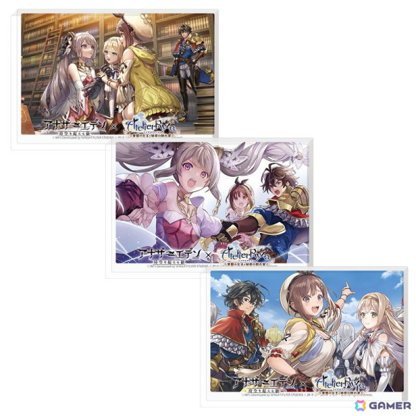 「アナザーエデン」×「ライザのアトリエ」コラボグッズの受注販売が開始！タペストリーやアクリルフィギュアなどのアイテムがラインナップの画像5