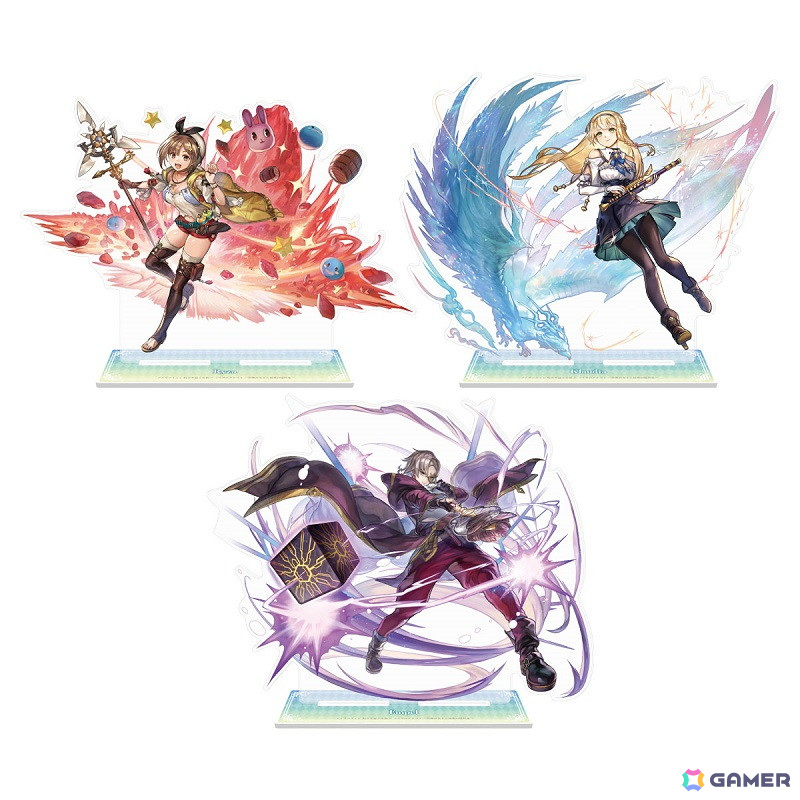 「アナザーエデン」×「ライザのアトリエ」コラボグッズの受注販売が開始!タペストリーやアクリルフィギュアなどのアイテムがラインナップの画像