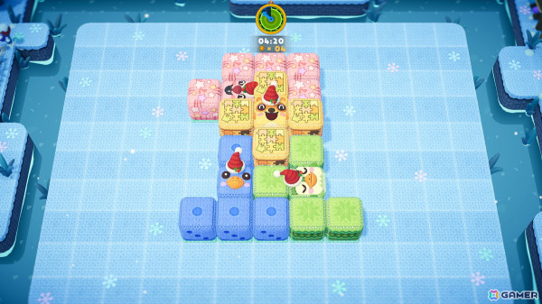 協力アクションパズル「オール・ユー・ニード・イズ・ヘルプ　せーのでもふくるポン！」にホリデーシーズンが到来！の画像