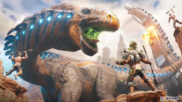 PS5版「ARK: Survival Ascended」荒廃した地球が舞台の追加マップ「Extinction」が配信！DLC第3弾「Wasteland War」も登場の画像2