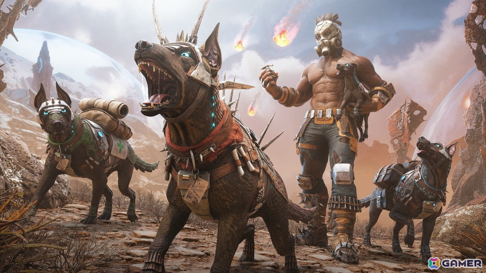 PS5版「ARK: Survival Ascended」荒廃した地球が舞台の追加マップ「Extinction」が配信！DLC第3弾「Wasteland War」も登場の画像