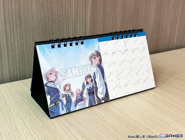 「グラフィカレンダー BanG Dream! MyGO!!!!! 2025」が発売！12名のイラストレーターがMyGO!!!!!を描くの画像2