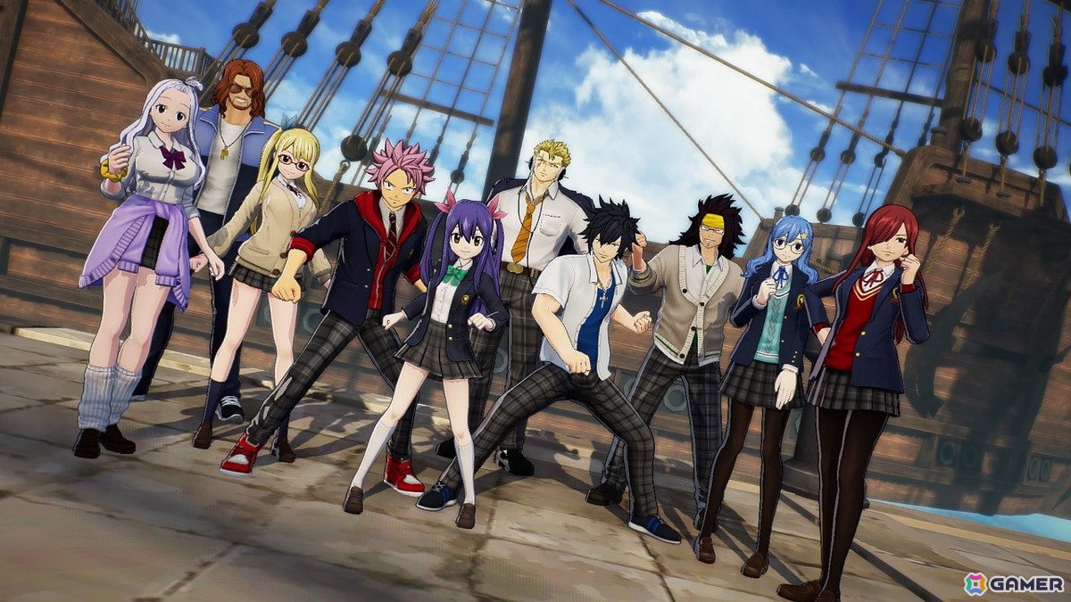 「FAIRY TAIL 2」キャラたちの様々な衣装が楽しめるDLCが配信！ジェラール、メイビス、ゼレフが今後の追加コンテンツで登場の画像15
